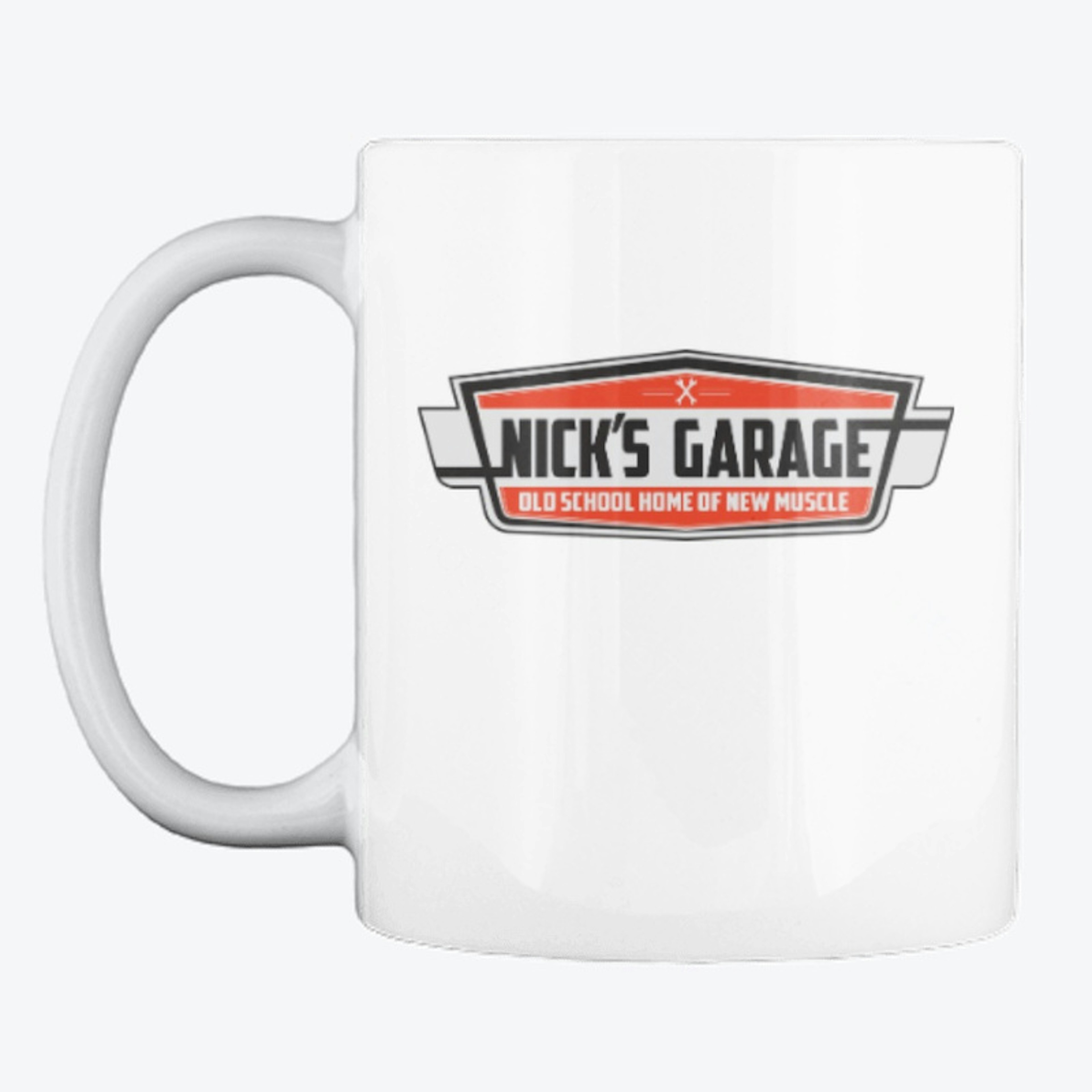 Nick's Garage Logo Mug