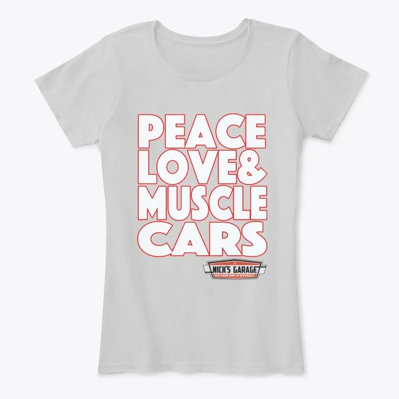 Peace Love & Muscle Cars